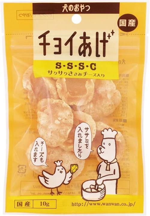 S.S.S.C 香脆雞柳芝士包裝(10克)
